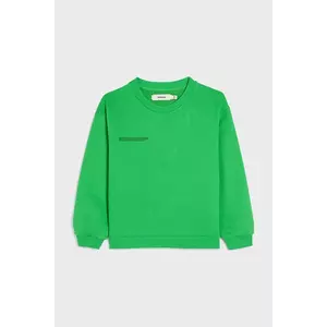 Pangaia bluză KIDS' 365 MIDWEIGHT SWEATSHIRT culoarea verde, 10000279 imagine