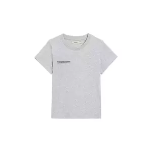 Pangaia tricou KIDS' 365 MIDWEIGHT T-SHIRT culoarea gri, cu imprimeu, 10000430 imagine