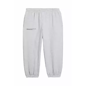 Pangaia pantaloni KIDS' 365 MIDWEIGHT TRACK PANTS culoarea gri, uni, 10000280 imagine