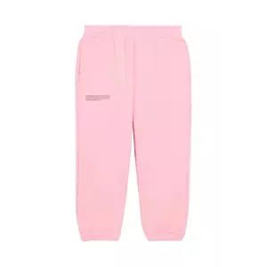 Pangaia pantaloni KIDS' 365 MIDWEIGHT TRACK PANTS culoarea roz, 10000280 imagine
