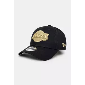 New Era șapcă culoarea bleumarin, uni, 60595197 imagine