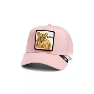Goorin Bros șapcă The Queen Lioness culoarea roz, uni, 101-2473 imagine
