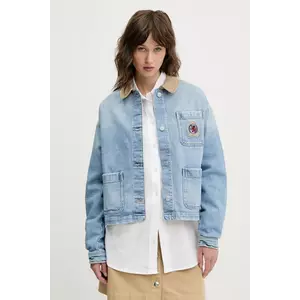 Tommy Jeans geacă din denim de tranzitie, DW0DW20568 imagine