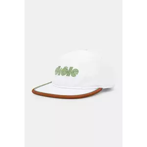 Drôle de Monsieur șapcă La Casquette Drule Tennis culoarea alb, uni, G-CP173-CO138-WT imagine
