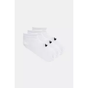 Asics șosete 3-pack culoarea alb, 155204.0001 imagine