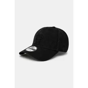 New Era șapcă culoarea negru, uni, 60595458 imagine
