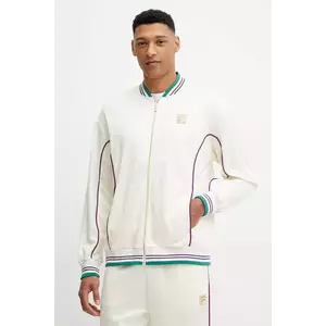 Fila bluză Lierneux culoarea bej, cu imprimeu, FAM0935 imagine