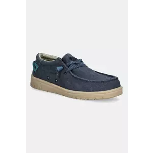 Jeep pantof SAMOA WALLABEE CVS culoarea bleumarin, JM51032A imagine