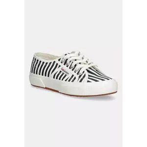 Superga teniși STRIPES PRINT culoarea bleumarin, S8148TW imagine