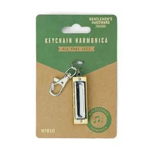 Gentlemen's Hardware breloc cu muzicuță Mini Harmonica imagine