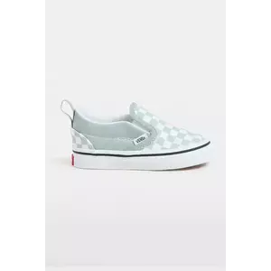 Vans teniși Slip-On V culoarea gri, VN000D0TEPO1 imagine