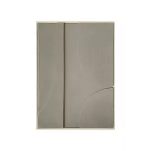 home & lifestyle decorațiune de perete cu ramă 3D culoarea verde imagine
