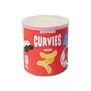 Eat My Socks șosete Curvies culoarea rosu imagine