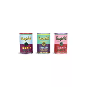 Galison puzzle într-o cutie Andy Warhol Soup Cans 3-pack imagine
