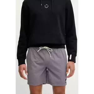 Picture pantaloni scurți din bumbac Narvik culoarea violet, MSH0113 imagine