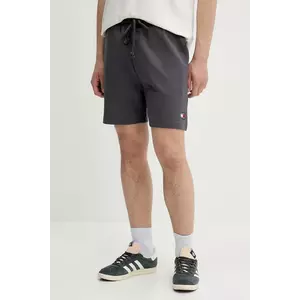 Tommy Jeans pantaloni scurți culoarea gri, DM0DM21370 imagine