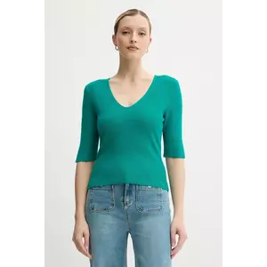 Morgan tricou MCHAMPI culoarea verde, MCHAMPI imagine