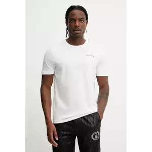 Puma tricou din bumbac GRAPHICS 3 Circles culoarea alb, cu imprimeu, 684834 imagine