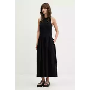 Abercrombie & Fitch rochie culoarea negru, midi, evazati, KI159-5488 imagine
