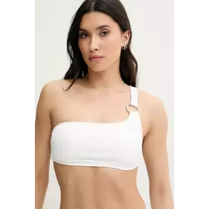 MICHAEL Michael Kors sutien de baie culoarea alb, cupa usor rigidizata, MM62140 imagine