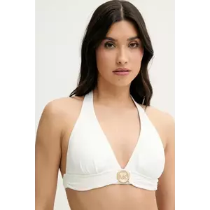 MICHAEL Michael Kors sutien de baie culoarea alb, cupa usor rigidizata, MM7M275 imagine