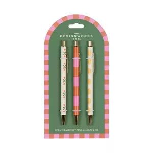 Designworks Ink set de pixuri Flower, Stripe, Lemon 3-pack imagine