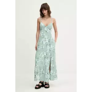 Hollister Co. rochie culoarea verde, maxi, evazati, KI359-5165 imagine