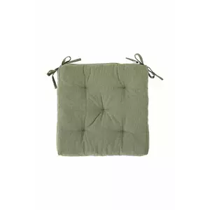 Madam Stoltz pernă pentru scaun culoarea verde imagine