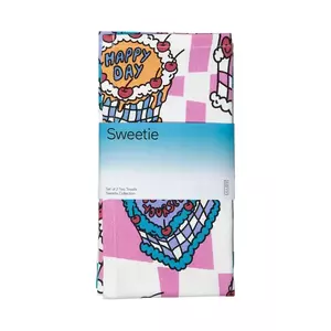 DOIY un set de prosoape de bucătărie Sweetie Tea 2-pack imagine