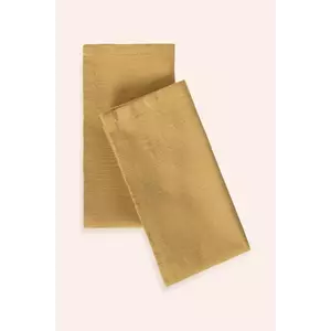 Calma House set de șervețele de bumbac Gavema 2-pack culoarea galben imagine