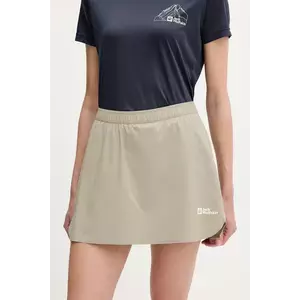 Tommy Jeans fustă sport Prelight Swift culoarea verde, mini, drept, A63787 imagine