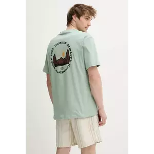 Dickies tricou din bumbac culoarea verde, cu imprimeu, DK0A4Z8PK361 imagine