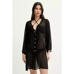 MICHAEL Michael Kors cămașă culoarea negru, regular, MM2R791 imagine