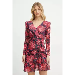 Morgan rochie RPETAL culoarea bleumarin, mini, drept, RPETAL imagine