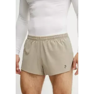 Peak Performance pantaloni scurți sport Trail culoarea bej, G80239 imagine
