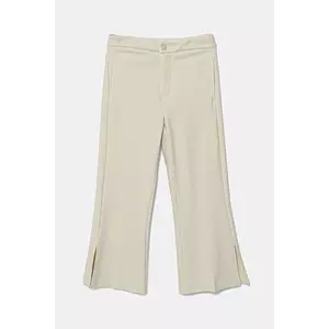 United Colors of Benetton pantaloni copii culoarea bej, uni, 4U7FCF04F imagine