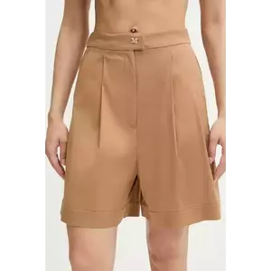 Max Mara Beachwear pantaloni scurți de plajă culoarea bej, 2516141019600 imagine