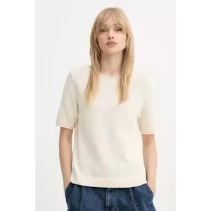 Marc O'Polo pulover din amestec de in culoarea bej, light, M03501162025 imagine