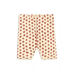 Konges Sløjd leggings MINNIE SHORT LEGGING GOTS culoarea bej, KS103149 imagine