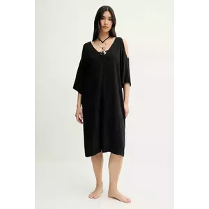 Chantelle cămașă de plajă ECLIPSE culoarea negru, C18WW0 imagine