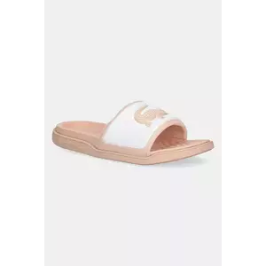 Lacoste papuci SERVE SLIDE DUAL culoarea portocaliu, 49CFA0038 imagine