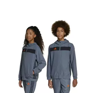 adidas Performance geacă copii culoarea gri, JD0631 imagine