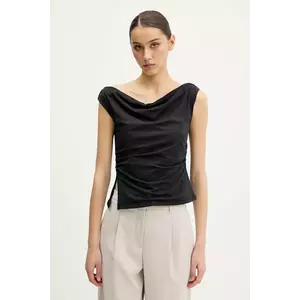 Abercrombie & Fitch top culoarea negru, KI139-5576 imagine