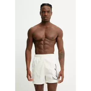 Karl Kani pantaloni scurți culoarea bej, 60550029 imagine