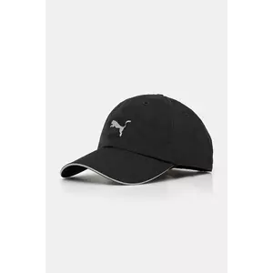Puma șapcă culoarea negru, uni, 26169 imagine