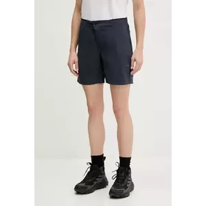 Haglöfs pantaloni scurți outdoor L.I.M Fuse II culoarea bleumarin, uni, medium waist, 607710 imagine