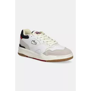 Lacoste sneakers din piele LINESHOT culoarea alb, 48SMA0102 imagine