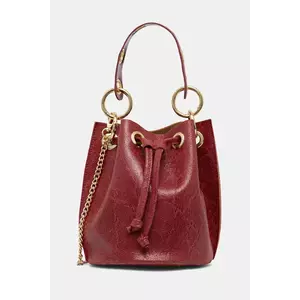 Answear Lab poseta de piele culoarea rosu imagine