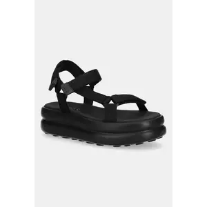 Camper sandale Pelotas Flota Up femei, culoarea negru, cu platforma, K201726-001 imagine