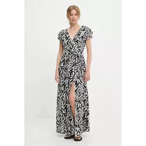 Answear Lab rochie culoarea negru, maxi, evazati imagine